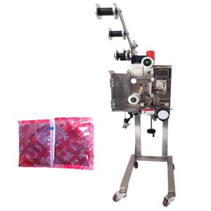 Quality Paper Plastic Aluminum Foil Desiccant Inserter Machine 100 Packets/Minute wholesale