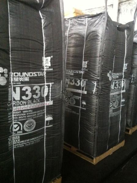 Polypropylene Type A jumbo bags U styles for packaging White Carbon Black,
