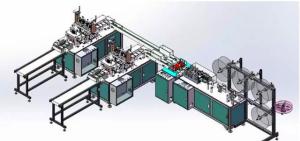 Quality Automatic Hospital Earloop Face Mask Production Line wholesale