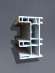Customized Fire Resistant UPVC Profiles in Self Extinguishing Length