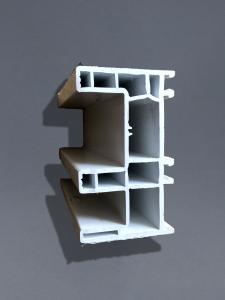 Quality Customized Fire Resistant UPVC Profiles in Self Extinguishing Length wholesale