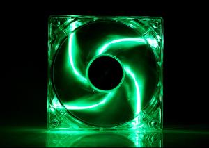 Quality Hot140x140x25mm dc fan 3pin green led light 140mm Fans wholesale