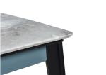 Fashion Simple Family Slate Dining Table , Marble Design Dining Table