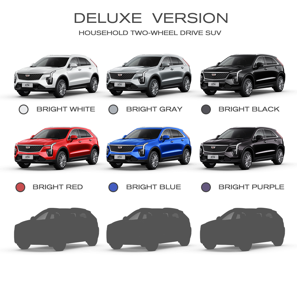 Cadillac XT4 Luxury SUV RWD Turbo Engine Multi-Function Steering Comfortable Leather Seats Automatic Gearbox Euro VI R18