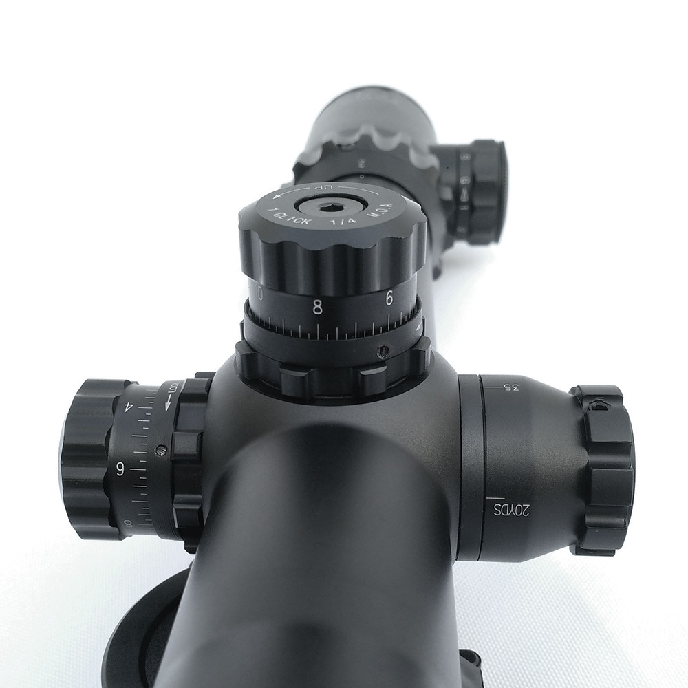 Adjustable FFP Long Range Rifle Scopes 2-24x50 for Hunting Shooting