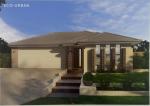 High Acoustic Insulation Prefab Bungalow Light Gauge Steel Frame Single Family