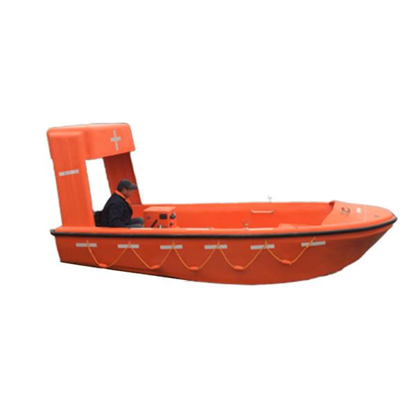 IACS Approved SOLAS 4.0m 6 Persons FRP Rescue Boat With Single Arm Launching