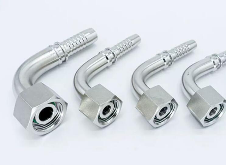 Hydraulic Hose Fitting Adapter 90-Degree Elbow 20491