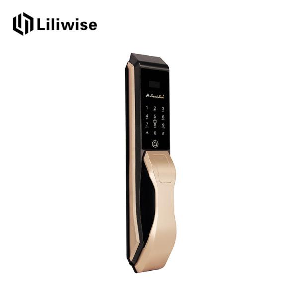 Cheap Absolutely Amazing Automatic Operation Fingerprint Password Digital Electric Door Lock for sale