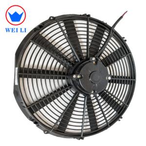 Quality 16 Inch DC Brushed 12 Volt Cooling Fan , 2700RPM 12v DC Fan With Custom Logo wholesale