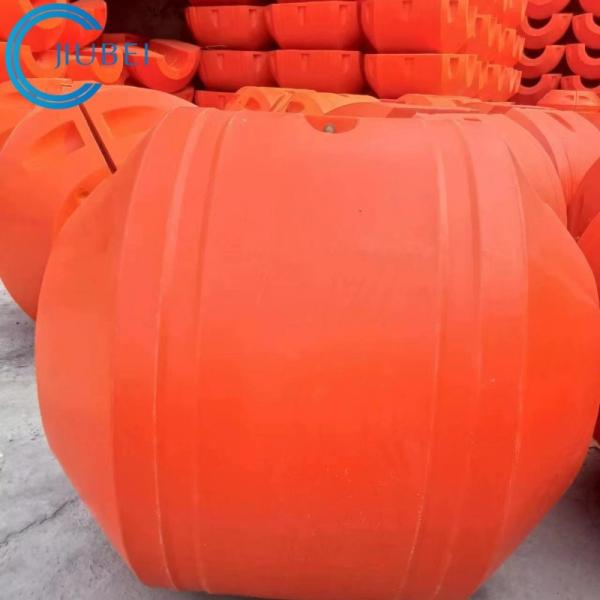 Low Maintenance High Density Polyethylene Pipe Floats Buoys UV Resistance