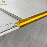 Aluminium Tile Edging Strip Aluminium Tile Trim 6063 Material ODM