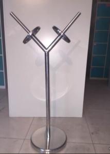 Quality Commercial Stainless Steel Products Metal Shopping Bag Display Stand wholesale