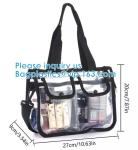 Clear Bags, Stadium Approved, See Through Tote Bag, Shoulder Strap, Large
