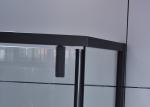 Tempered Glass Corner Quadrant Shower Enclosure Black ISO9001