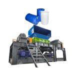 Dual Shaft Plastic Film Shredder Waste Recycling Two Shaft Shredder