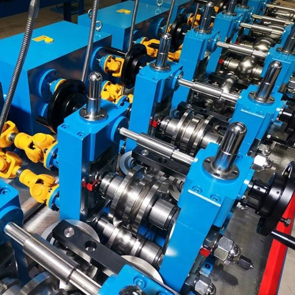 Cheap 1.5 Inches HF Welded Steel Tube Mill Machine Steel Pipe Making Machine 12.7-38.1mm for sale