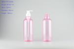400ml beautiful PET bottle,hair conditioner bottle with lotion pump