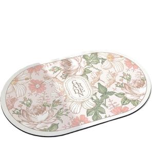Quality Technology cashmere Quick Drying Diatomaceous Earth Foot Mat for Bathroom Shower Floor wholesale