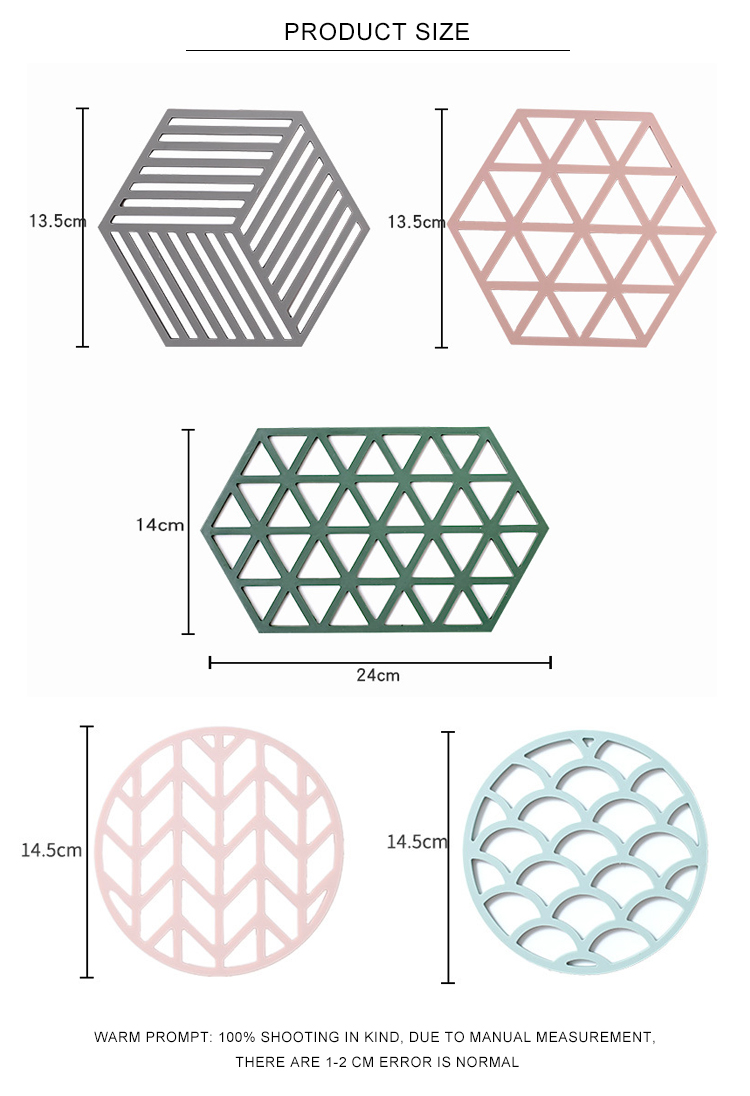 Hot Selling Colorful Desktop Protection Mat Silicone Bowl Pad