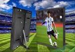 Outdoor P10mm LED Perimeter Aluminum Cabinet 6000nits High Brightness 3840Hz