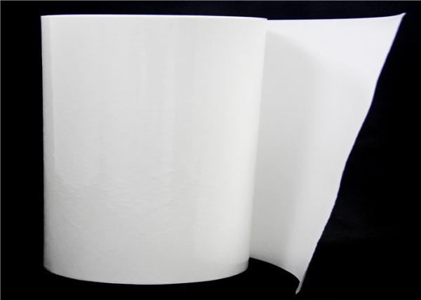 Blended Fabric Hot Melt Adhesive Sheets , White Polyester Adhesive Film Cleaning