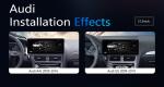 1920*720 Audi Android Head Unit Car Navigation 12.3 Inch MT6631 GPS