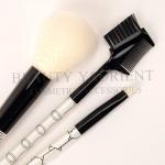 Beauty Yaurient Professional Private Label Makeup Brushes 3 Piece Brush Set
