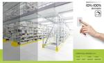 64W Adjustable CCT LED Tube Light Tube No Flicker LED Tubes Lamp