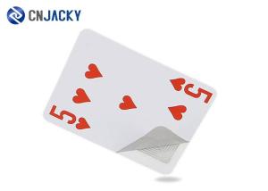 Quality 915mhz Customized Design RFID Smart Card RFID Playing Card / Poker Card For Games wholesale