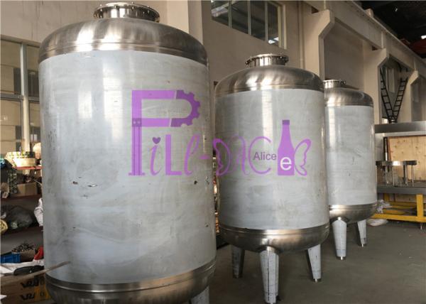 12TPH Fiberglass Housing RO Water Treatment System With Aseptic Water Storage
