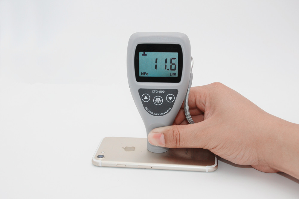 FCC Car Paint Thickness Gauge Integrated Coating Tester With AAA Battery