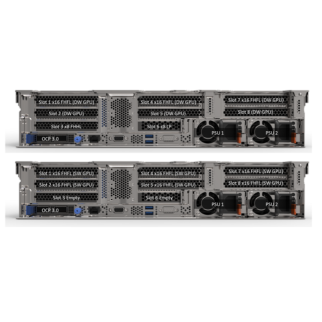 cheap Lenovo ThinkSystem SR655 AMD EPYC 7002 2u Rack Server a server