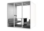 Council Chamber For 4 Person Soundproof Cabin Privacy Meeting Room Silent Office