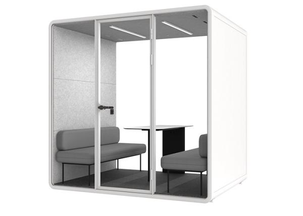 Council Chamber For 4 Person Soundproof Cabin Privacy Meeting Room Silent Office