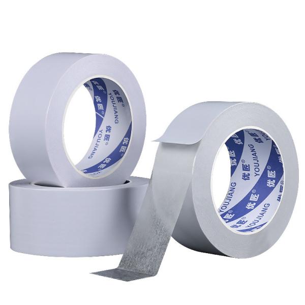 White Double Sided Tissue Tape Stationery Adhesive Tape For Office 100um