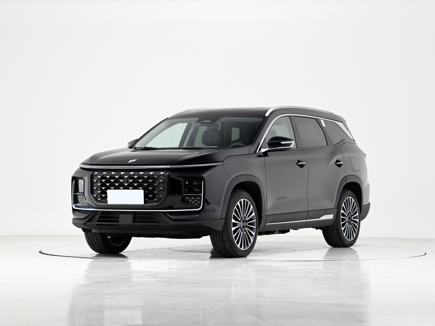 2024 Jetour L9 Hybrid EV SUV PHEV Electric Car with 2850mm Wheelbase and Ternary Lithium Battery from Shanghai Suppliers