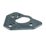 Custom Stainless Steel S Shaped Bracket Power Coating Folding Shelf Bracket