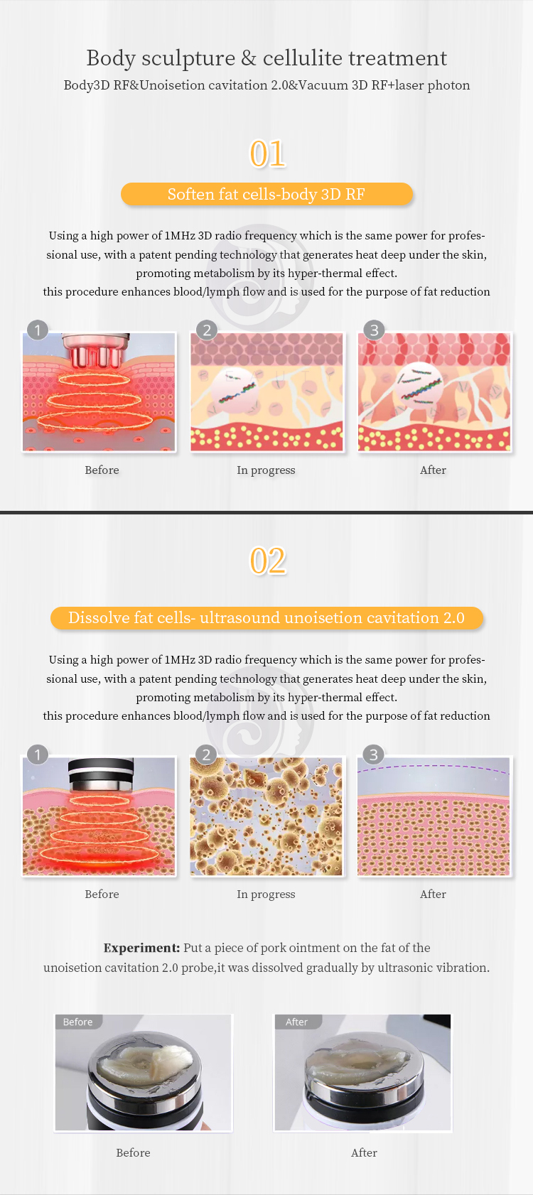 Guangdong Laser Technology DPL Popular latest s-shape cavitation 40 et 80 et radiofrquence slimming machine lipocavitation