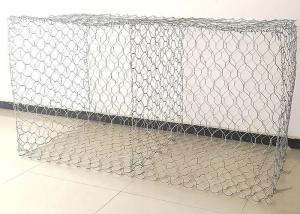 Quality 2.4mm To 3.9mm Galfan Gabion Baskets Hot Dipped Galvanized For Slope Construction wholesale