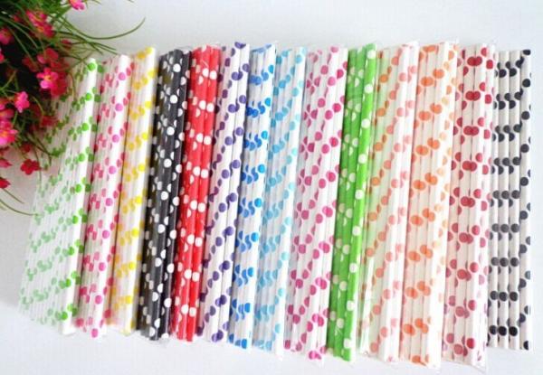 Colorful Drinking paper Straw