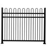 Buy cheap Black Flat Top Aluminium Pool Fence Fencing Tubular Steel 1.2-2.2 Meters from wholesalers