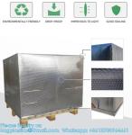 Thermal Hood Moistproof Insulated Pallet Cover With Zipper Pallet Cover Cold