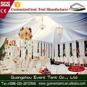 Quality Luxury Romantic Garden White Catering Wedding Party Tent 500 Seat wholesale
