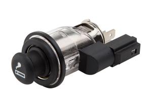 Quality Silver Boby Automotive Cigarette Lighter , Universal Cigarette Lighter wholesale