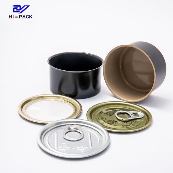 Wholesale Direct Sales Metal Tins Good Quality Round Empty Cans Weed Packaging