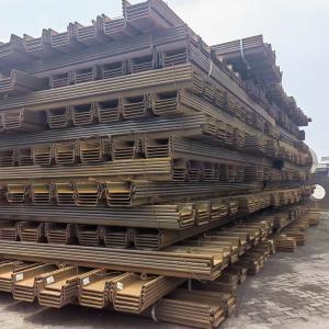 Quality Q355 S390 S275 S355 U Type Sheet Pile Hot Rolled wholesale