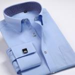 Machine Washable Custom Logo Shirts Personalized Business Shirts Long Sleeve