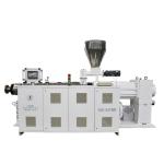 PVC Twin Screw Plastic Production Equipment Double Screw Extruder Machine HYZS80