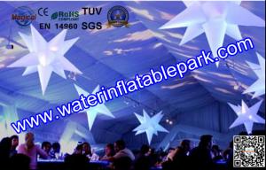 Quality Illuminated Night Club Decoration Inflatable LED Lighting Star FOR Event wholesale